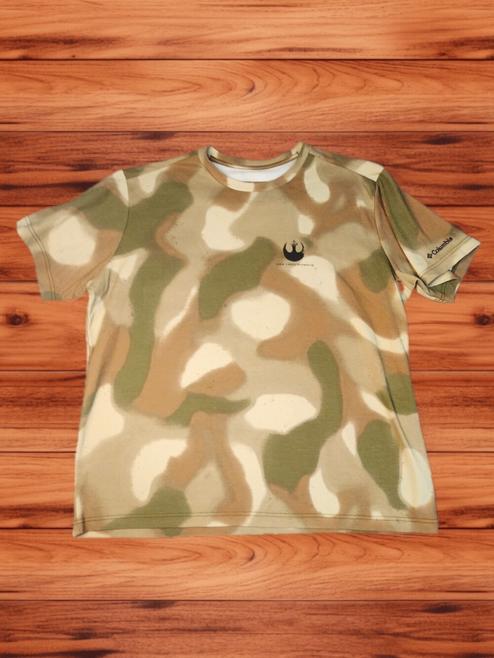 Columbia Star Wars The Endor Collection Camo T-Shirt XL
